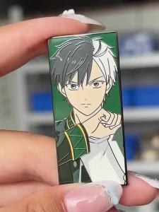 WIND BREAKER Cool Soccer Anime Akihiko Nirei Haruka Sakura Haruka Sakura Hayato Suo Lapel Pins for Backpack Enamel Pin Badges Brooch for Clothes Accessories Birthday Gift