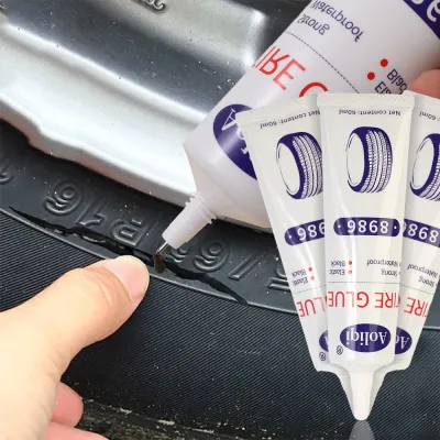 Car Tire Repair Glue Black Rubber Wear-resistant Adhesive Instant Strong Bond Leather Strong Rubber Glues Tire Repair Tools