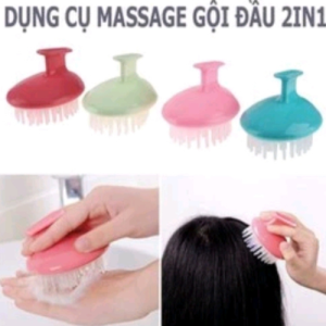 [HÀNG CÓ SẴN]Dụng cụ massage gội đầu-Lược bàn chải gội đầu massage da đầu giảm stress