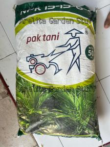 Pupuk NPK 15-15-6-4 merk Pak Tani repack 1kg