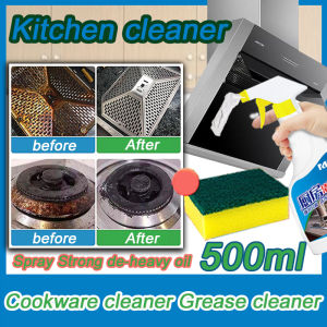LaSeller Ready Stock Degreasing spray Multi Purpose Non-toxic Foam Cleaner Kitchen cleaner spray Kitchen cleaner Degreaser cleaner kitchen Kitchen cleaning spray Stove cleaner spray Stubborn Oil Remover Multi-purpose Cleaner Degreaser Oven Spray