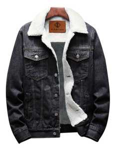 JACKET JEANS DENIM SHERPA BULU BAYAR DI TEMPAT JACKET JEANS SHERPA DENIM PRIA DAN WANITA BYAR DI TEMPAT