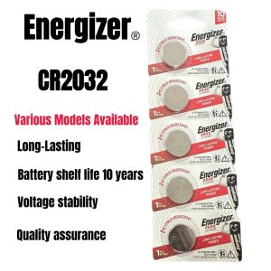 Energizer CR2032 (5 pcs) CR 2032 Battery CMOS PC Desktop Laptop Motherboard Car Key Scale Batteries
