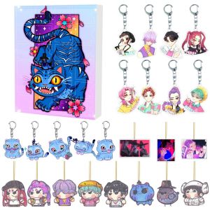 [COD] KPOP Hunt the Devil   Girl Group Christmas Advent Calendar Blind   Backpack acrylic pendant keychain   Hanging Ornaments