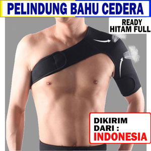 Strap Penyangga Bahu Cedera Olahraga Shoulder Support Brace Guard Fitness Gym