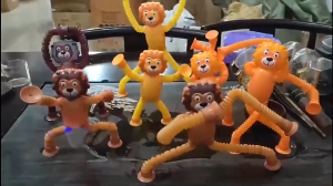 Popping Ống đồ chơi cảm giác với giác hút cho trẻ mới biết đi bên ủng hộ món quà cho các lứa tuổi 3-8 trẻ em động vật căng popping Ống