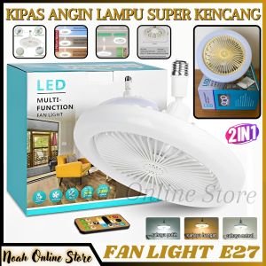 Kipas Angin Lampu Gantung 10 in / Tornado Fan Light 10 inch Led Fan Light E27 - KIPAS ANGIN LED FAN LIGHT 10 Inch E27 / KIPAS Gantung / KIPAS LED / KIPAS MURAH TERLARIS ~NOS