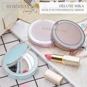 HOMMBAY Living LED Vanity Makeup Pocket Mirror With Light Christmas Gift - Mily Milia Mia Mika