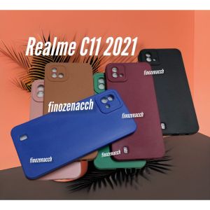 Case Macaron Realme C11 2021 C20 Softcase Silikon Casing Pelindung Pro Camera
