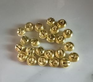 Klintingan Lonceng Aksesoris Kalung Kucing Anjing Warna Gold 26 mm 1 Pack