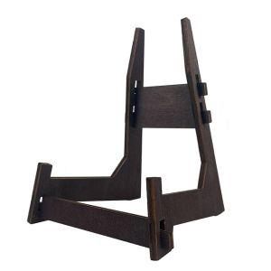 WILLOPI Wooden Art Display Stand 4.5/6/8inch Anti-Slip Picture Frame Stand Display Dish Storage Support Vintage Book Display Stand Picture Frame