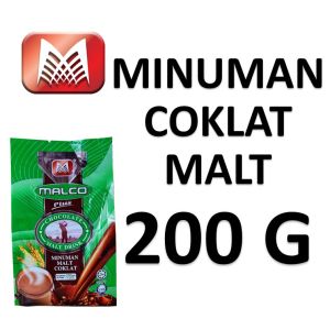 2 KG | 1.8 KG + 200 GM | MALCO | Chocolate Malt Drink | Minuman Coklat | HALAL