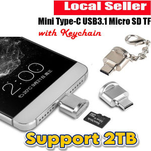 Aigoo USB Card Reader Keychain USB OTG Type C Micro SD Lightning Adapter Laptop Phone Cardreader USB Memory SD Card