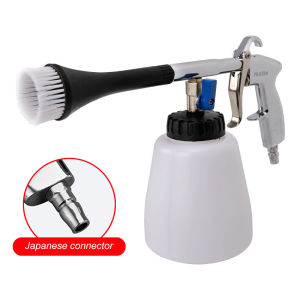 Máy phun bọt bàn chải mềm cho nội thất xe hơi làm sạch sâu máy giặt cao Máy phun dùng khí nén siêu bàn chải mềm không trầy xước