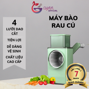 Máy Thái Lát Rau Củ Tiện Lợi_Thái Lát Bào Cắt Củ Quả Đa Năng 4 in 1