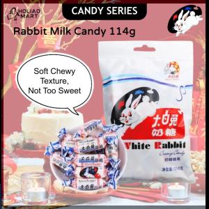 Nostalgi White Rabbit Creamy Candy 114g - Holiaomart