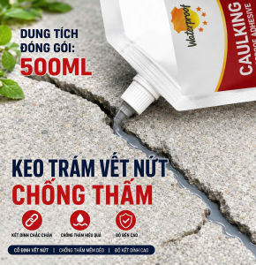 Keo Chống Thấm Trám Khe 500Ml – Trám Khe Nứt Tường Sàn Khe Cửa Bê Tông Gạch Chống Nước Đa Bề Mặt