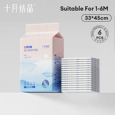 TEN-M JOURNEY Diaper Changing Mat for Baby Bacteriostatic & Odor Control Diapers Pads Disposable Urine Pad