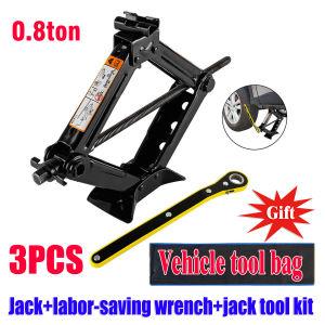 [Delivery 24 hours]2.5 Ton Scissor Jack For Car Automotive Jack Kit Tire Jack Portable With Ratchet Ideal For Suv And Auto