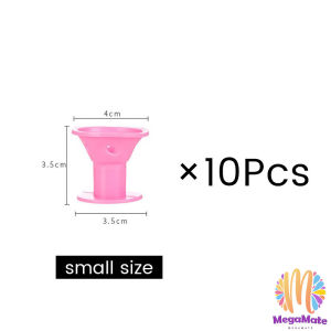 MegaMate ที่ม้วนผมซิลิโคน DIY เครื่องมือทําผม รูปเห็ด (ผมหยิกใหญ่/ผมหยิกเล็ก) Curling hair tool