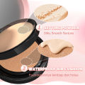 ONLYOU Double Air Cushion - Matte Cushion Foundation Dan Setting Powder - Full Coverage 24H Long-lasting  Glowing Waterproof BB Cushion. 