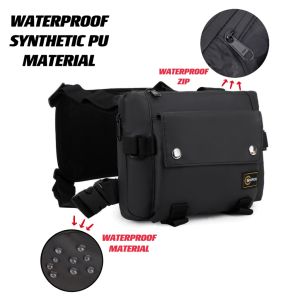 LAZ041) [SCENTED W PERFUME] Japan Design Waterproof SNIPER Button Tactical Chest Bag Rider Bag Outdoor Bag YKK Waterproof Zip