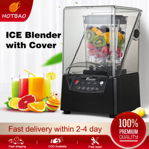 【COD】Commercial Blender with Cover for Smoothie Shake Juice