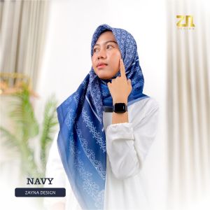 HIJAB VOAL SEGI EMPAT MOTIF LASERCUT PRINTING PREMIUM - HIJAB MOTIF TERBARU