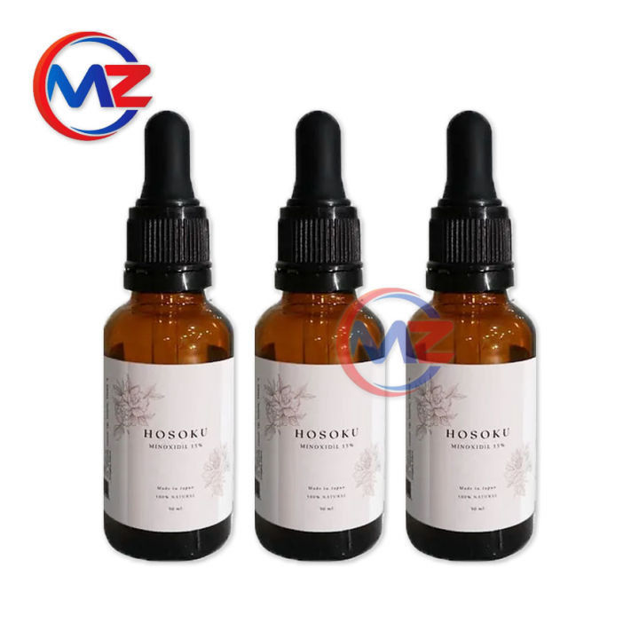 SET OF Minoxidil 15% Hosoku Hair Growth(with collagen and