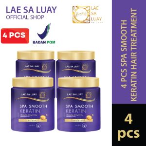 4PC Lae Sa Luay Hair Spa Smooth Keratin / Masker Rambut / Creambath / Hair Treatment / Hair Mask 250
