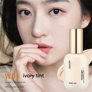 Foundation Face Makeup Long Lasting 24h 2 Colors Natural Concealer Matte Soft Mist Locking