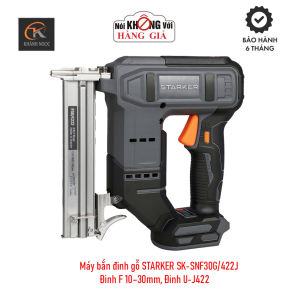 Thân Máy bắn đinh gỗ pin STARKER SK-SNF30G/422J 2 Trong 1 Bắn Đinh F Và Đinh U Không Chổi Than Chân Pin Makita Phổ Thông ( Chưa Pin Sạc )