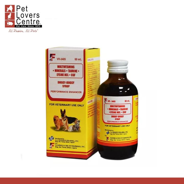Happy Pets Dog Vitamin Doggy Doggy Syrup 60 ml Lazada Lazada PH