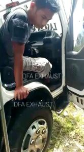 Knalpot Serigala Truk Turbo & Izuzu Giga Dyna