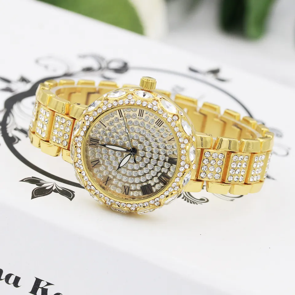 NEW Jam Tangan Wanita Berlian Women Watches Crystal Diamond Bling