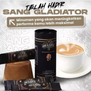 ORIGINAL 1 SACHET - Kopi Sang Gladiator by Vicky Prasetyo - Kopi Vitalitas Pria Penambah Stamina