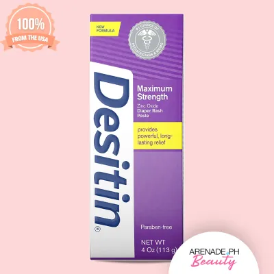 DESITIN Maximum Strength Zinc Oxide Diaper Rash Paste 4 oz / 113 g
