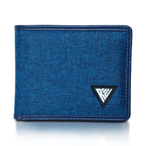 RAMEJA Fashion Dompet Pria Bahan Canvas Leather RMJW12
