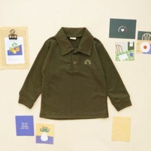 LONG WANGKY - Promo 12.12 Kaos Polo Anak Kemeja Kerah Kids Wangki Lengan Panjang Cewek Cowo Perempuan Laki Katun Lucu Murah 1-6 Th