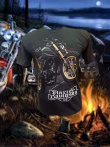 KAOS PRIA MOTIF MOTOR HURLEY DAVIDSON/KAOS PRIA BERKUALITAS HARGA MURAH