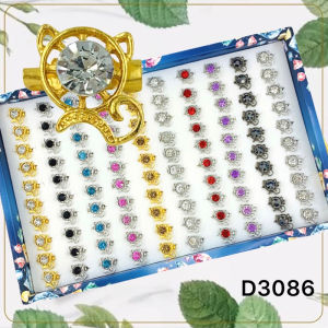 ZK Jewellery [READY STOCK] 100pcs Korea Baby Brooch Single Rhinestone Kerongsang Dagu Hijab Pin Tudung Kacing Muslimah