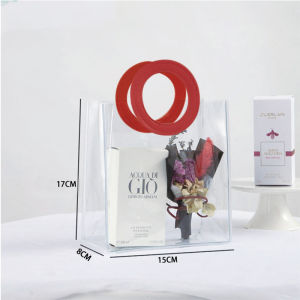 PVC Transparent Bags Souvenir Tote Bag Gift Bag Wedding party Candy Bag Handbag