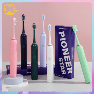 Roman column electric toothbrush battery type adult soft bristle electric toothbrush sonic waterproof electric toothbrush