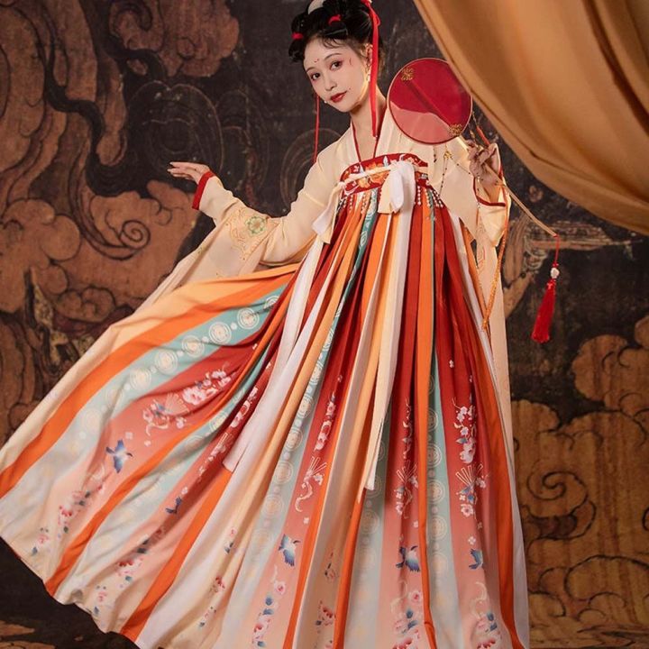Ethty Folk Dance Chinese Ancient Hanfu Clothes Hanfu Role Playing Ethty Folk Dance Chinese Ancient Hanfu Clothes Hanfu Role Playing