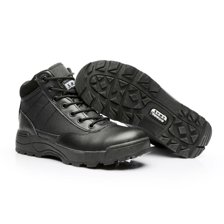 Low Cut Combat Boots COD READY Boots Swat Low Cut Black