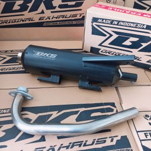 Knalpot Motor Matic Copy CMS Untuk Semua Motor Matic Beat Vario Mio Nmax Pcx Suara BAss Adem Gerung Kualitas Produk Original