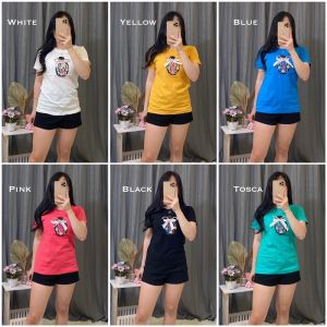CJ FASHION - KAOS MUTIARA / KAOS ATASAN WANITA / TSHIRT MERAH