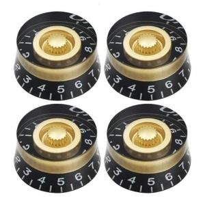 4 chiếc guitar điện mũ đội đầu knobs khối lượng điều chỉnh chủ âm knobs Acrylic điều khiển điện tử knobs phụ kiện đàn guitar