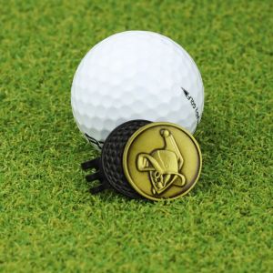 SERAPHYXO Bút đánh dấu bóng KẸP MŨ Golf Bút đánh dấu kim loại Có thể tháo rời KẸP MŨ nam châm Phụ kiện chơi gôn Hợp kim Đánh dấu Golf Quà tặng cho bé gái