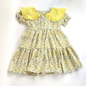 Gaun Anak-anak untuk Usia 2-6 Tahun Gaun Gaya Musim Panas Gaun Bunga Anak Perempuan Gaun Musim Panas Baru Gaun Putri Gadis Kecil